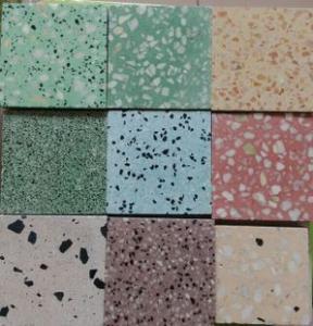 彩色水磨石砖机 政策扶持下的新型环保建筑材料设备